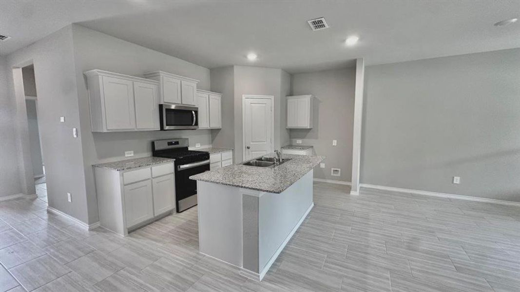 Furnished interior view inside a new home in Sunnycreek, Fort Worth (Image 7). Furnished interior view inside a new home in Sunnycreek, Fort Worth (Image 7).