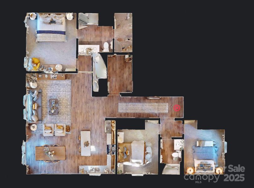 2D floor plan layout of this home in Bella Vista Classic, Denver, NC (Image 3).