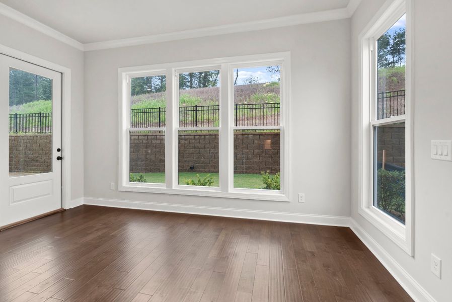 Representative unfurnished interior of a home built from the The Cameron by The Providence Group in Aberdeen, Hoschton (Image 27).