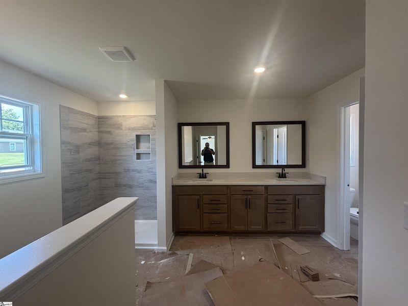 Furnished interior view inside a new home in Halton Oaks, Spartanburg (Image 4).