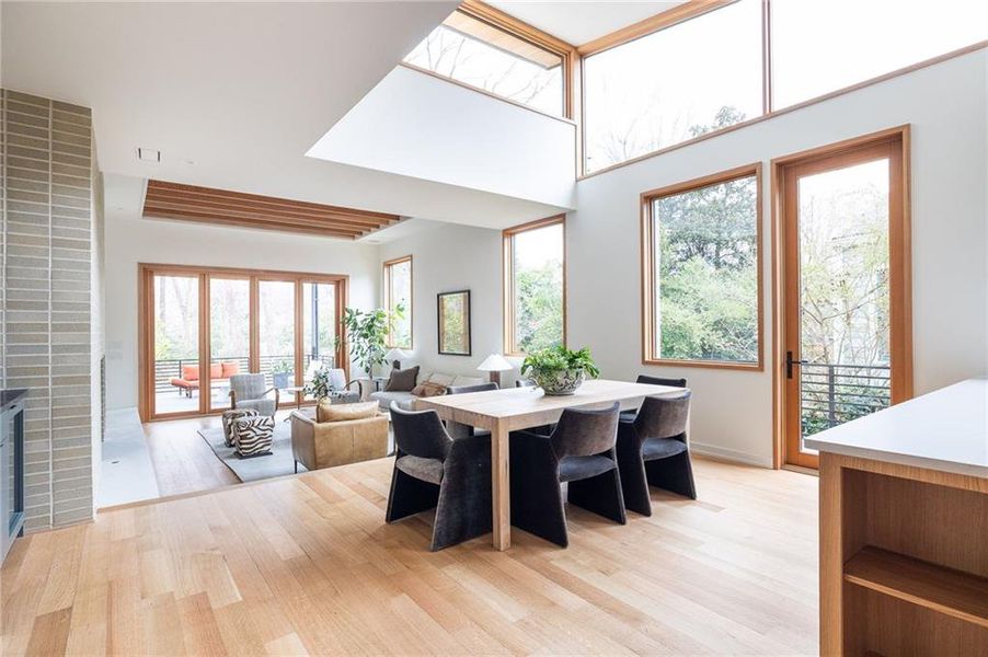 Furnished interior view inside a new home in , Decatur (Image 15).