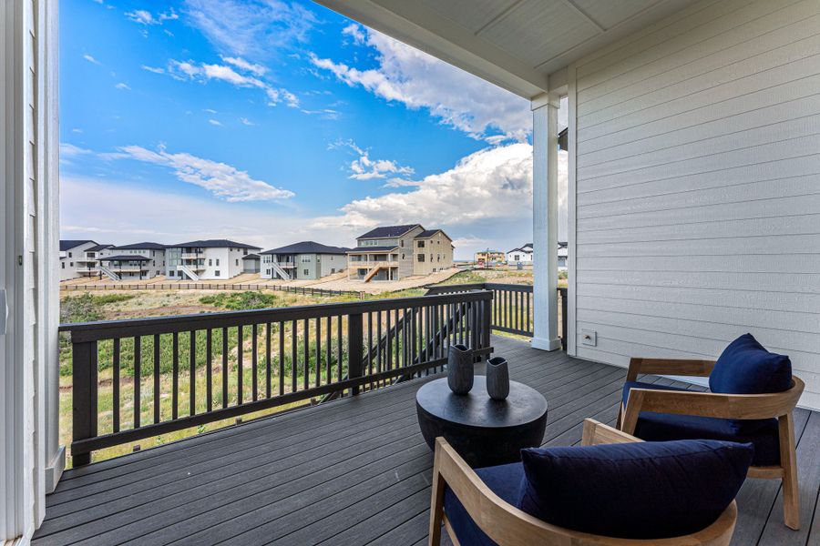 Representative furnished interior of a home built from the Ridge by Taylor Morrison in Macanta Destination Collection, Castle Rock (Image 14).