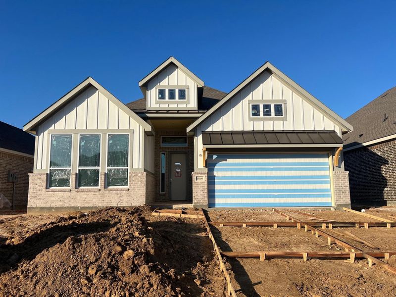 In-progress construction of a new home in Wood Leaf Reserve, Tomball, TX (Image 12).