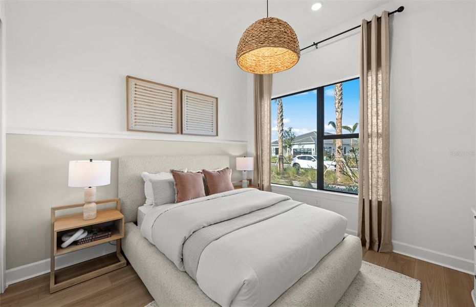 Furnished interior view inside a new home in Del Webb Catalina, Lakewood Ranch (Image 7). Furnished interior view inside a new home in Del Webb Catalina, Lakewood Ranch (Image 7).