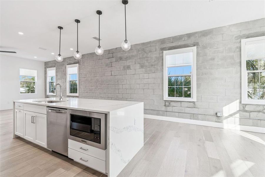 Furnished interior view inside a new home in , St. Petersburg (Image 12).