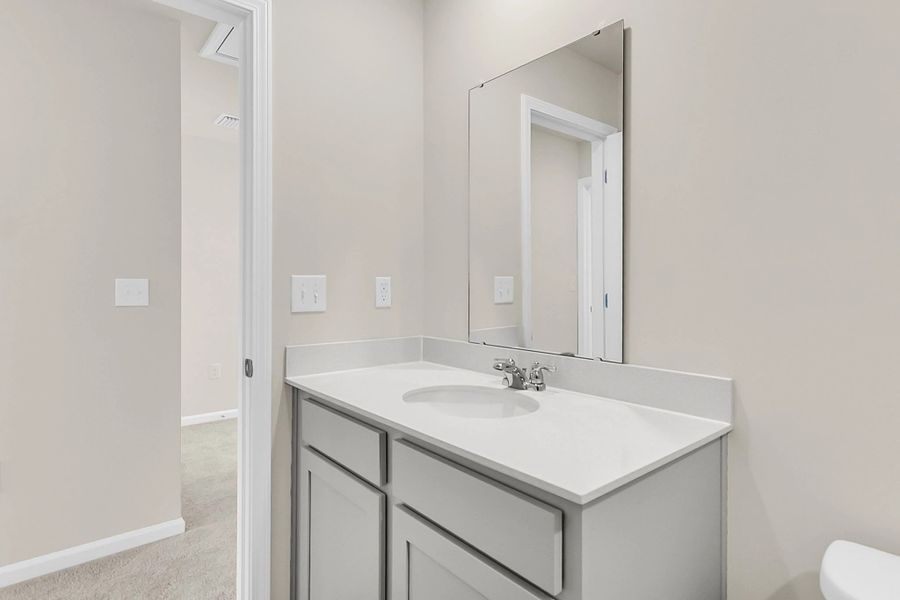 Furnished interior view inside a new home in Windward Village, Summerville (Image 6).