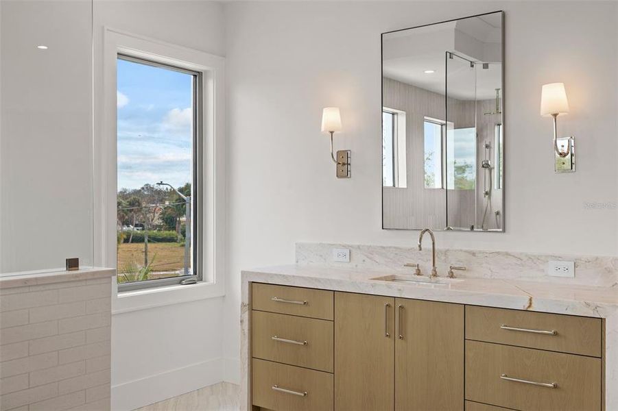 Furnished interior view inside a new home in , Tampa (Image 15).
