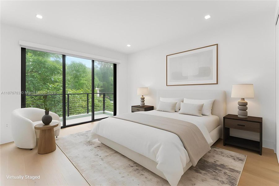 Furnished interior view inside a new home in , Miami (Image 14). Furnished interior view inside a new home in , Miami (Image 14).