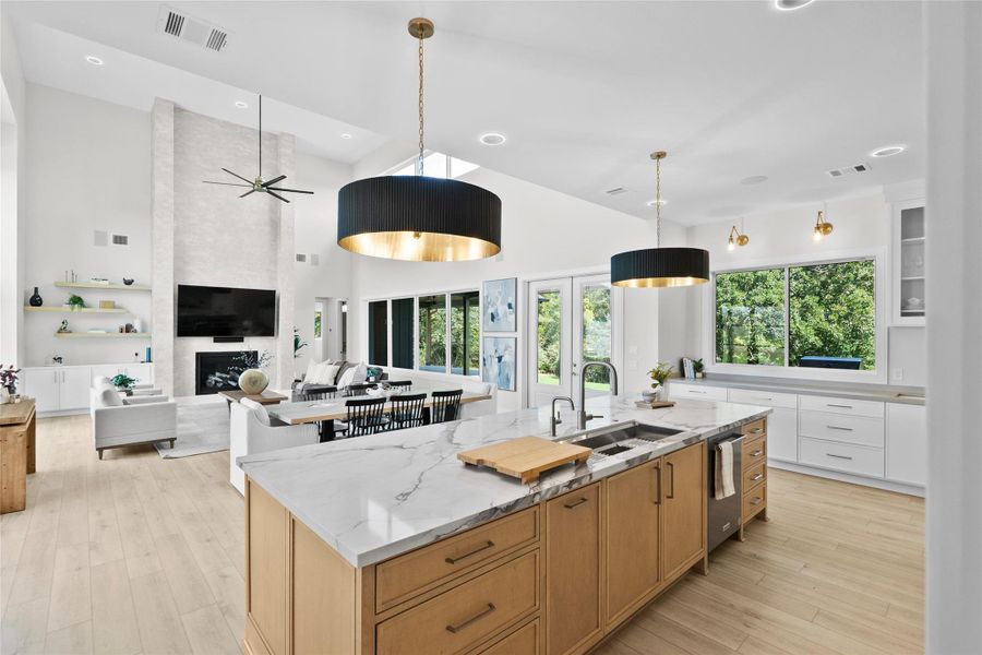 Reverse Osmosis Filtration + Main Workstation Sink