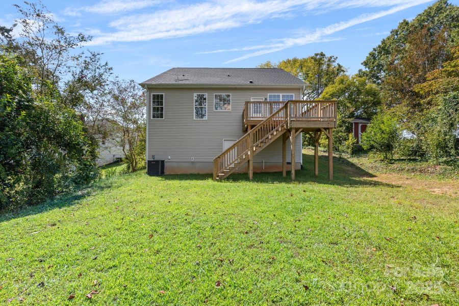 Front exterior of a new home in , Mocksville, NC, highlighting curb appeal (Image 2).