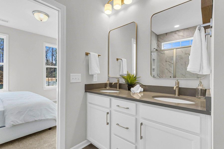 Furnished interior view inside a new home in Abbey Walk, Moncks Corner (Image 12). Furnished interior view inside a new home in Abbey Walk, Moncks Corner (Image 12).