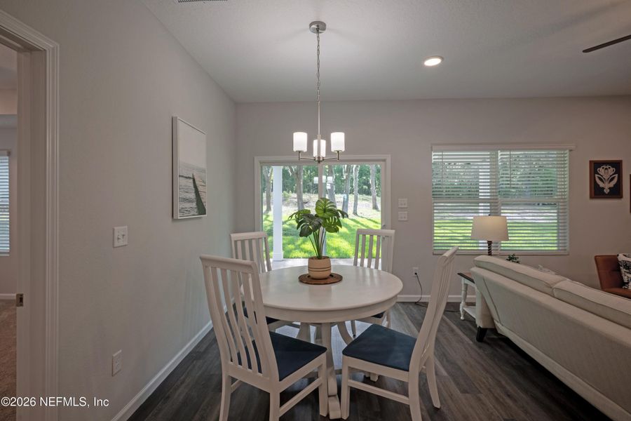 Furnished interior view inside a new home in , Jacksonville (Image 4).