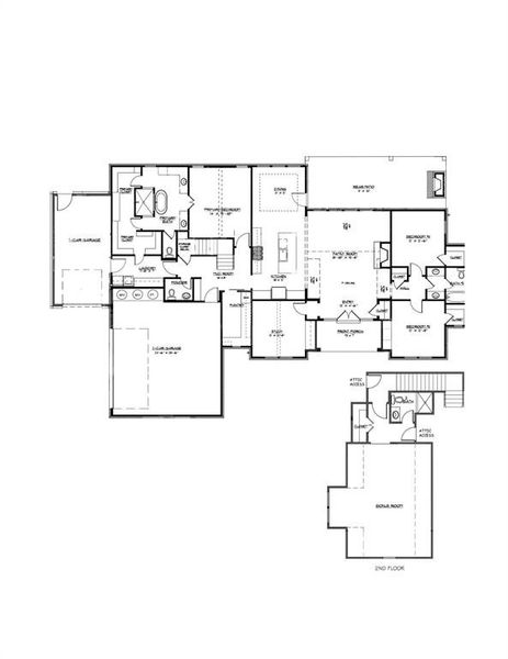 2D floor plan layout of this home in , Aledo, TX (Image 2). 2D floor plan layout of this home in , Aledo, TX (Image 2).