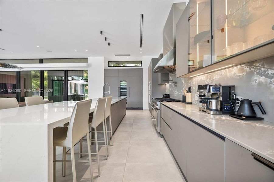 Furnished interior view inside a new home in , Miami Shores (Image 5). Furnished interior view inside a new home in , Miami Shores (Image 5).