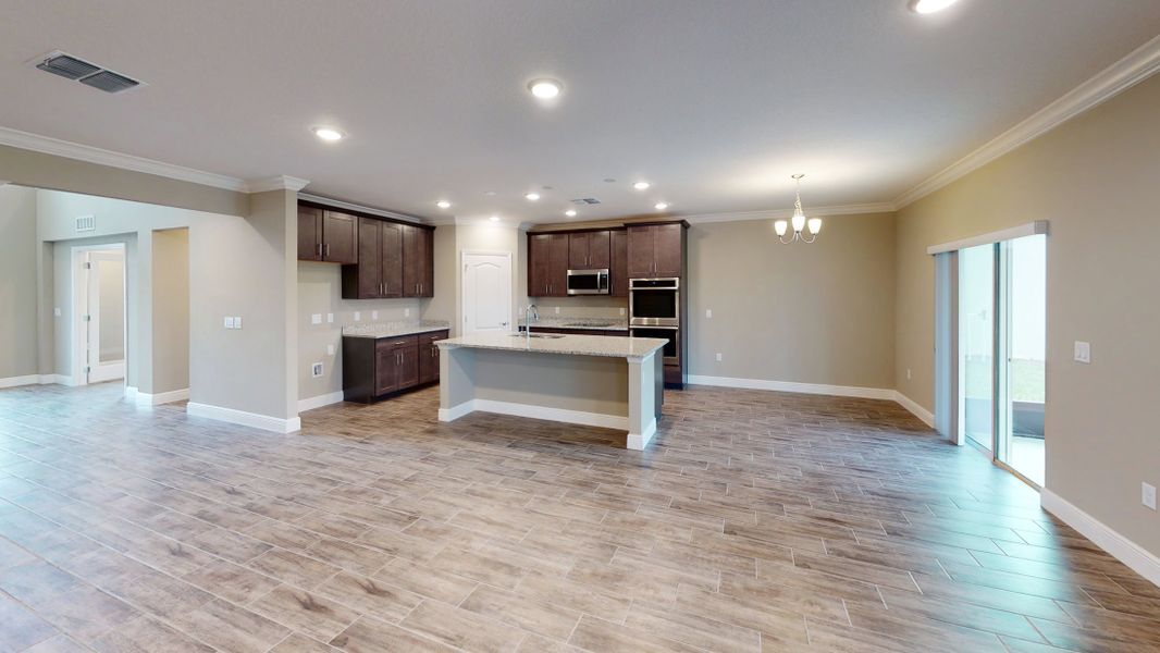 Representative furnished interior of a home built from the Westfield by Maronda Homes in Port St. Lucie, Port St. Lucie (Image 3).