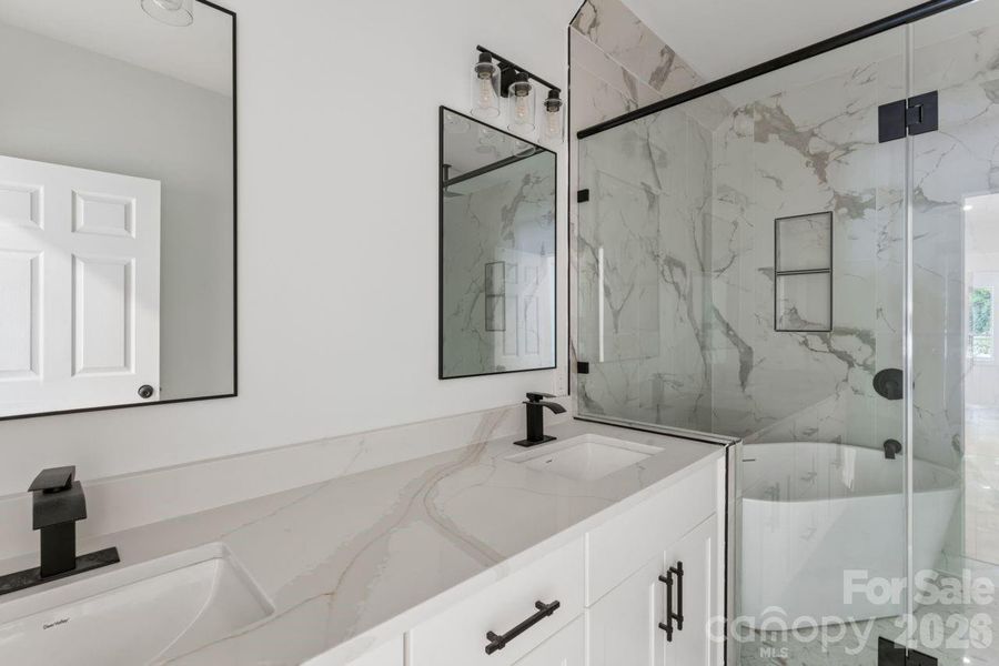 Furnished interior view inside a new home in , Troutman (Image 9).