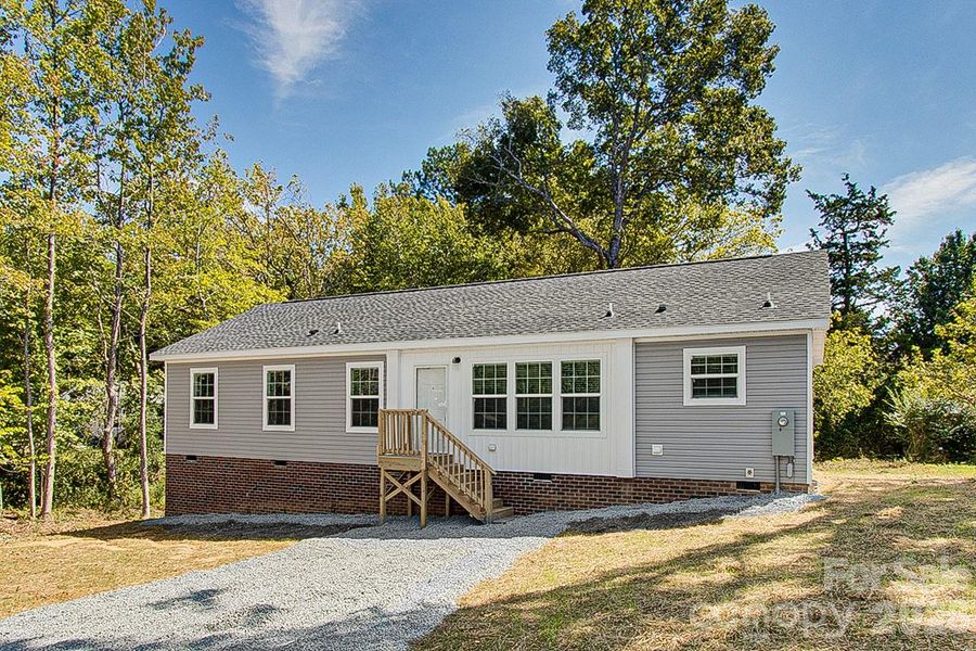Exterior details and patio area of a home in , Asheboro (Image 23). Exterior details and patio area of a home in , Asheboro (Image 23).