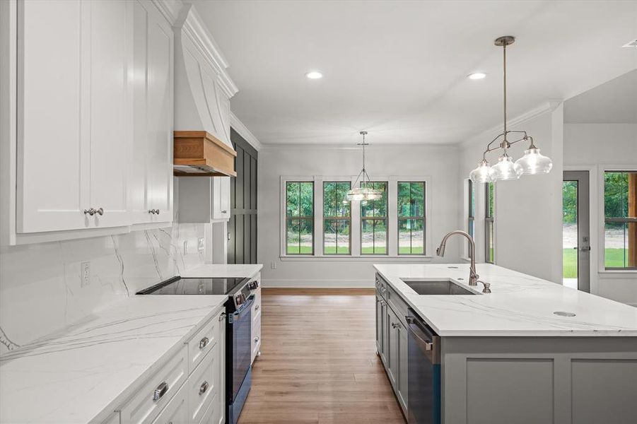 Furnished interior view inside a new home in , Grand Saline (Image 29).