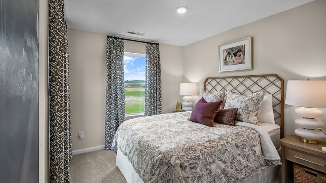 Furnished interior view inside a new home in North Village Townes, Greensboro (Image 16).