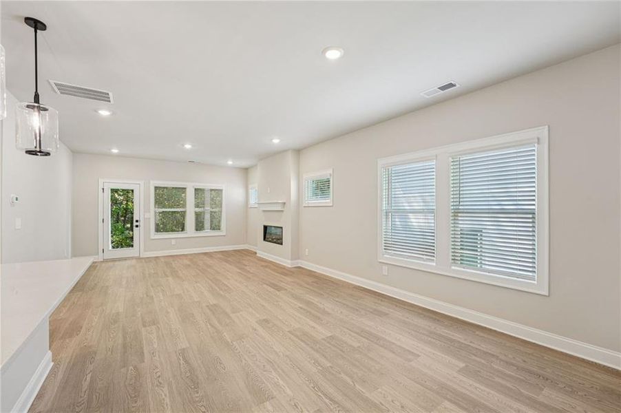 Spacious, unfurnished interior of a new home in Hemingway - Reserve Series, Cumming (Image 49). Spacious, unfurnished interior of a new home in Hemingway - Reserve Series, Cumming (Image 49).