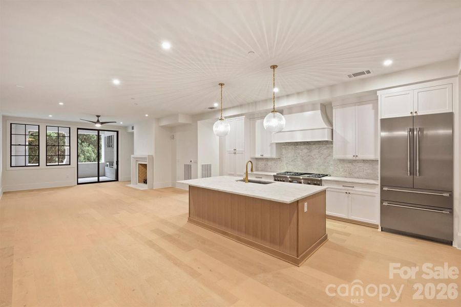 Furnished interior view inside a new home in , Charlotte (Image 8). Furnished interior view inside a new home in , Charlotte (Image 8).