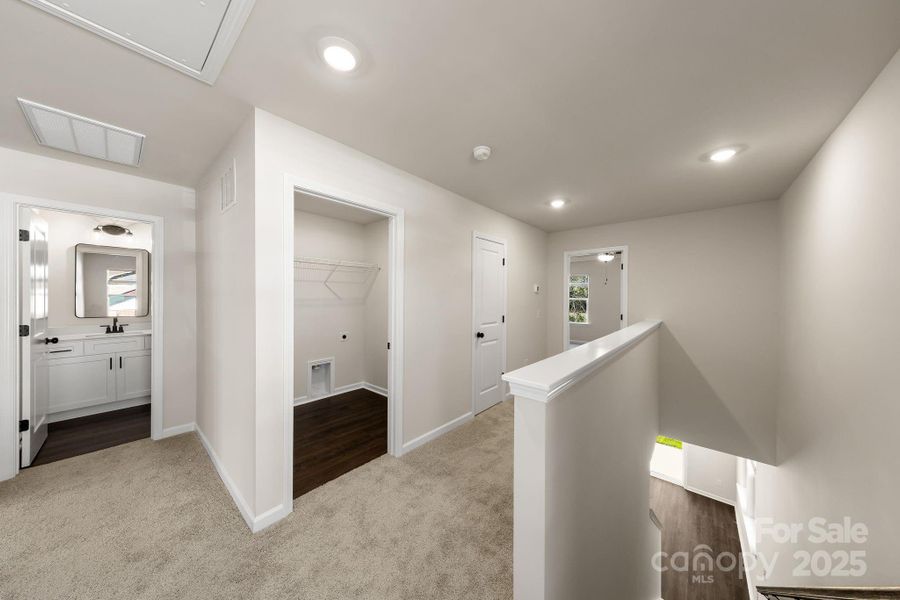 Furnished interior view inside a new home in , Charlotte (Image 15).