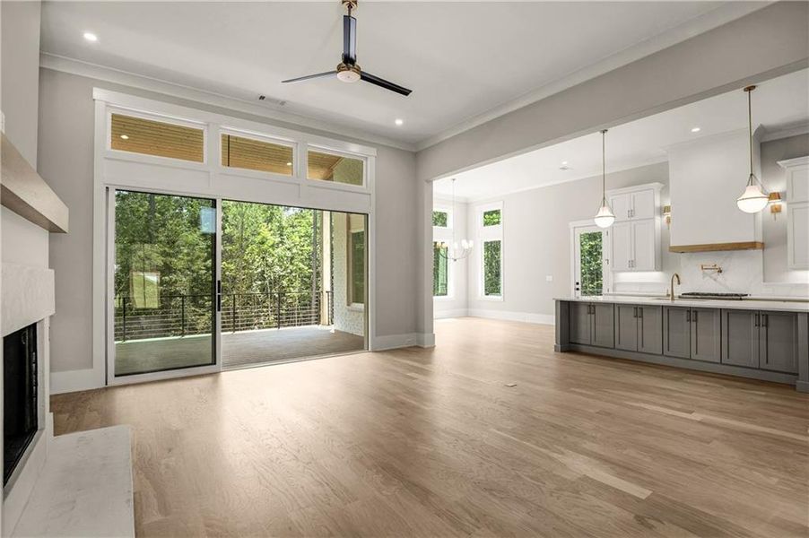 Spacious, unfurnished interior of a new home in , Newnan (Image 55).