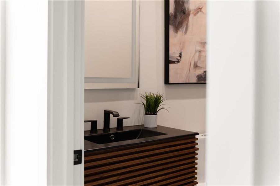 Close-up of interior finishes inside a home in , Atlanta (Image 81).