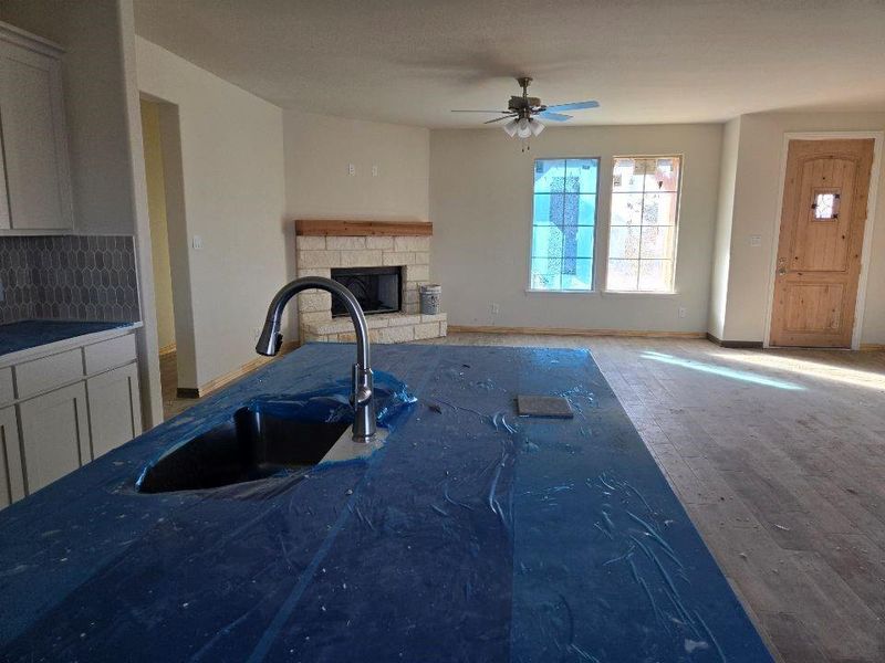 In-progress construction of a new home in Hillview Addition, Decatur, TX (Image 13).