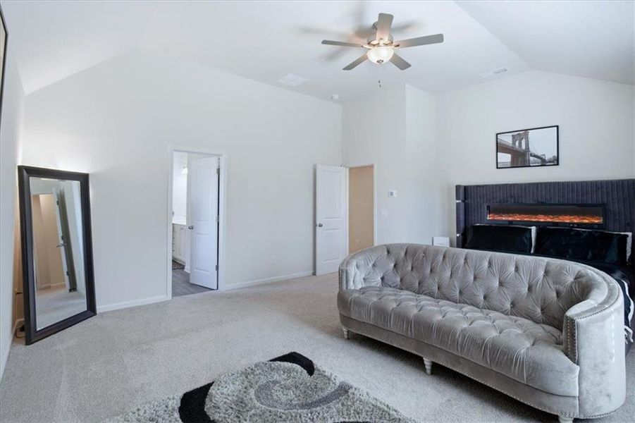 Furnished interior view inside a new home in Tell River, Atlanta (Image 7). Furnished interior view inside a new home in Tell River, Atlanta (Image 7).