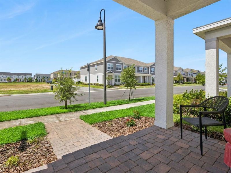 Exterior details and patio area of a home in Osprey Ranch, Winter Garden (Image 3).