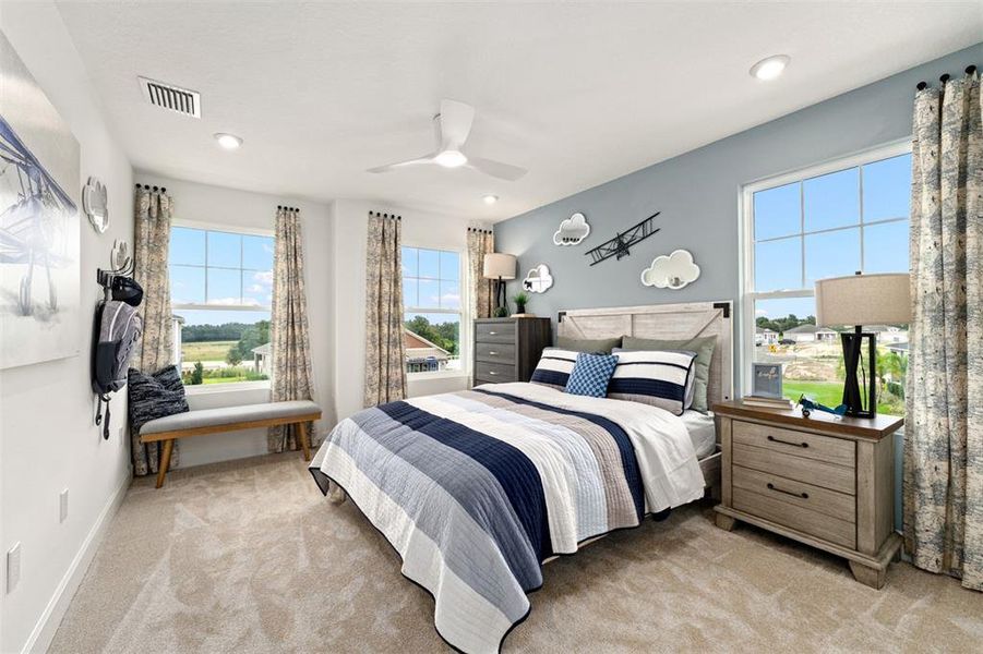 Furnished interior view inside a new home in Rainwood, Groveland (Image 10). Furnished interior view inside a new home in Rainwood, Groveland (Image 10).