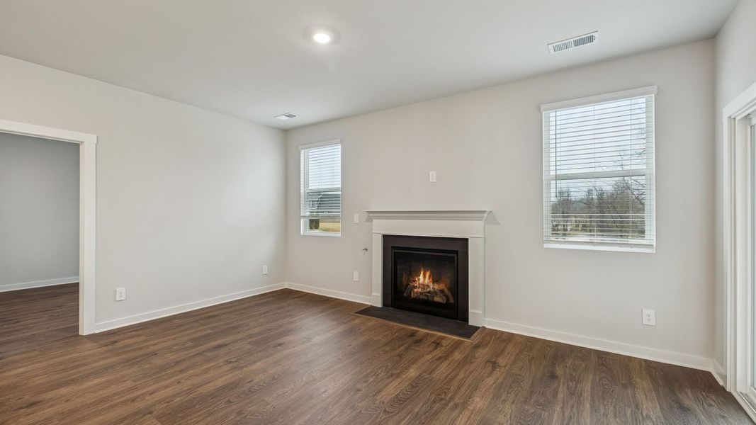 Representative unfurnished interior of a home built from the Tisdale by D.R. Horton in Harvest Point, Spring Hill (Image 42). Representative unfurnished interior of a home built from the Tisdale by D.R. Horton in Harvest Point, Spring Hill (Image 42).