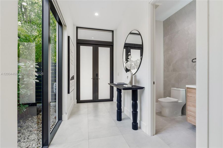 Furnished interior view inside a new home in , Fort Lauderdale (Image 28).