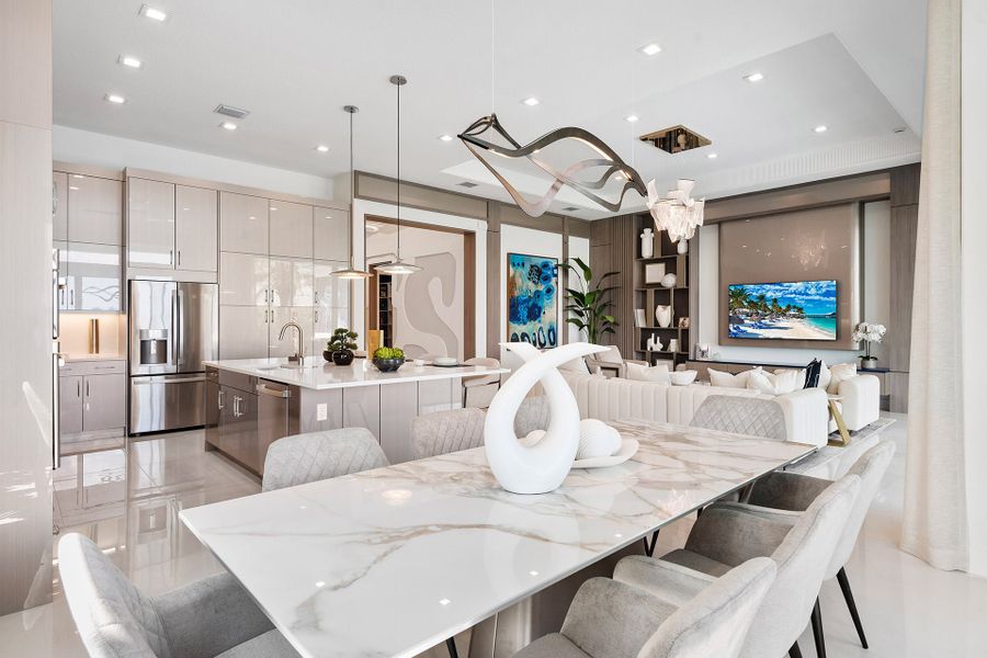 Representative furnished interior of a home built from the Adonis by GL Homes in Apex at Avenir, Palm Beach Gardens (Image 9). Representative furnished interior of a home built from the Adonis by GL Homes in Apex at Avenir, Palm Beach Gardens (Image 9).