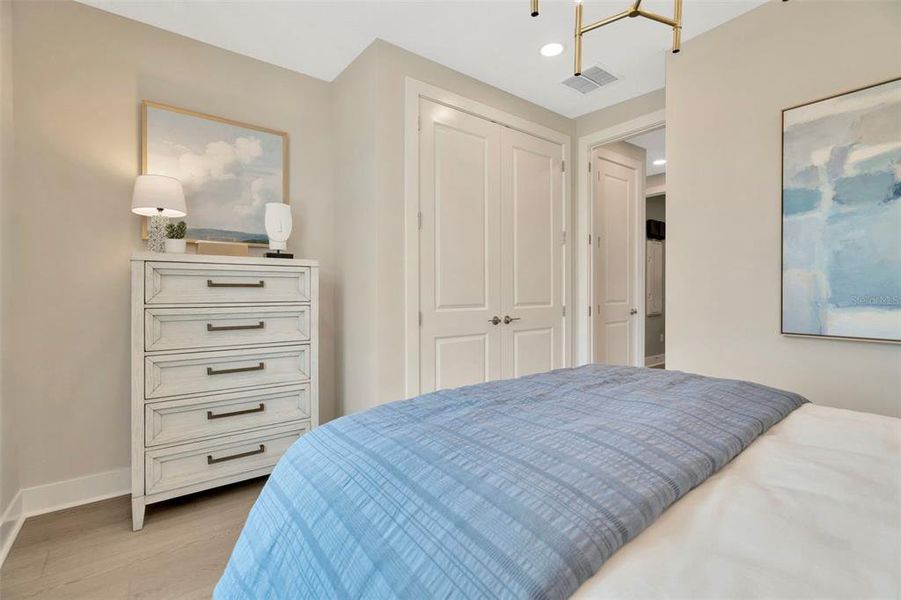 Furnished interior view inside a new home in Primrose at Longleaf, New Port Richey (Image 14).