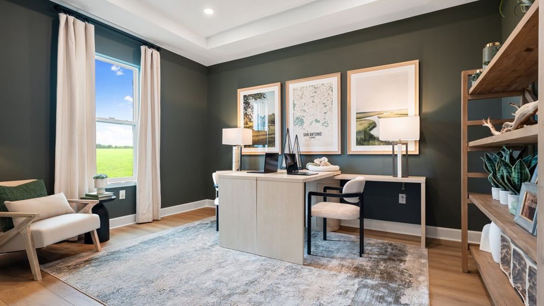 Representative furnished interior of a home built from the Monterey by Taylor Morrison in Coasterra Community Group Page, Palmetto (Image 8).