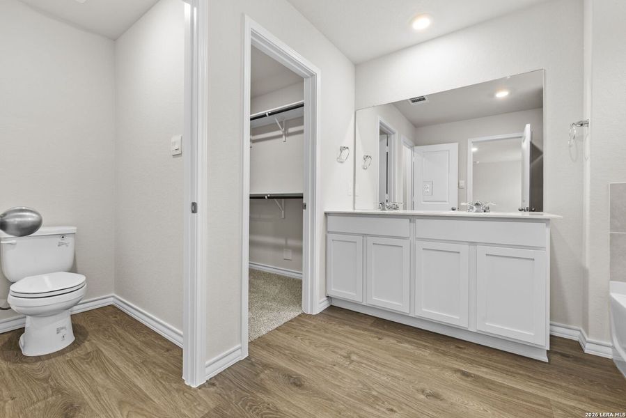 Furnished interior view inside a new home in Redbird Ranch, San Antonio (Image 9).