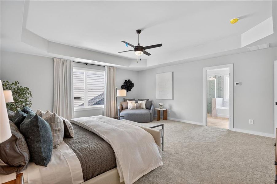 Furnished interior view inside a new home in , Gainesville (Image 14).