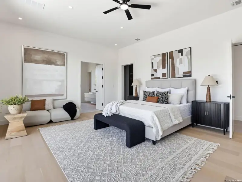 Furnished interior view inside a new home in , San Antonio (Image 6).