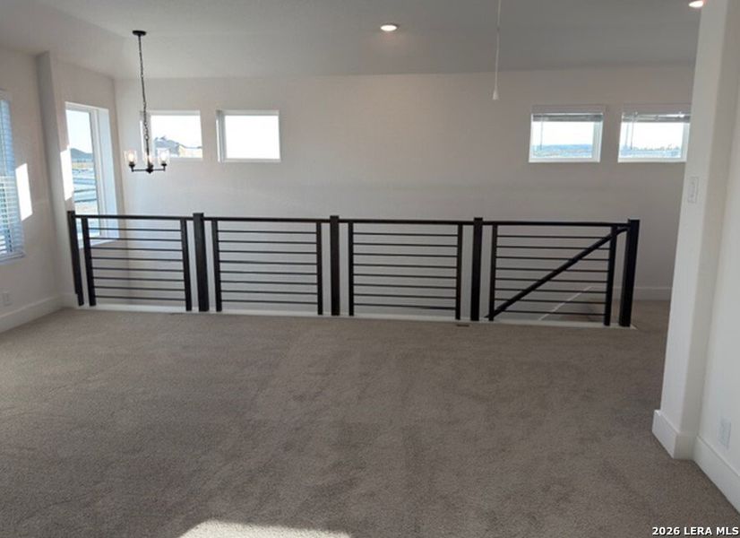 Spacious, unfurnished interior of a new home in Prominence, San Antonio (Image 22).