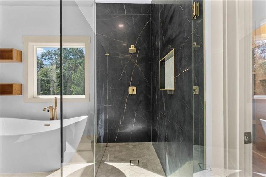 Furnished interior view inside a new home in , Powder Springs (Image 38).