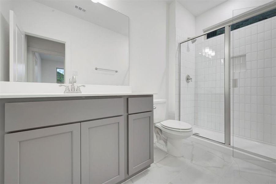 Furnished interior view inside a new home in Vintage Village, Argyle (Image 6).