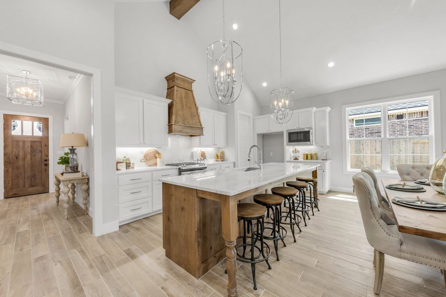 Representative furnished interior of a home built from the The Maggie by Reece Homes in Harvest Meadows, Bryan (Image 9).