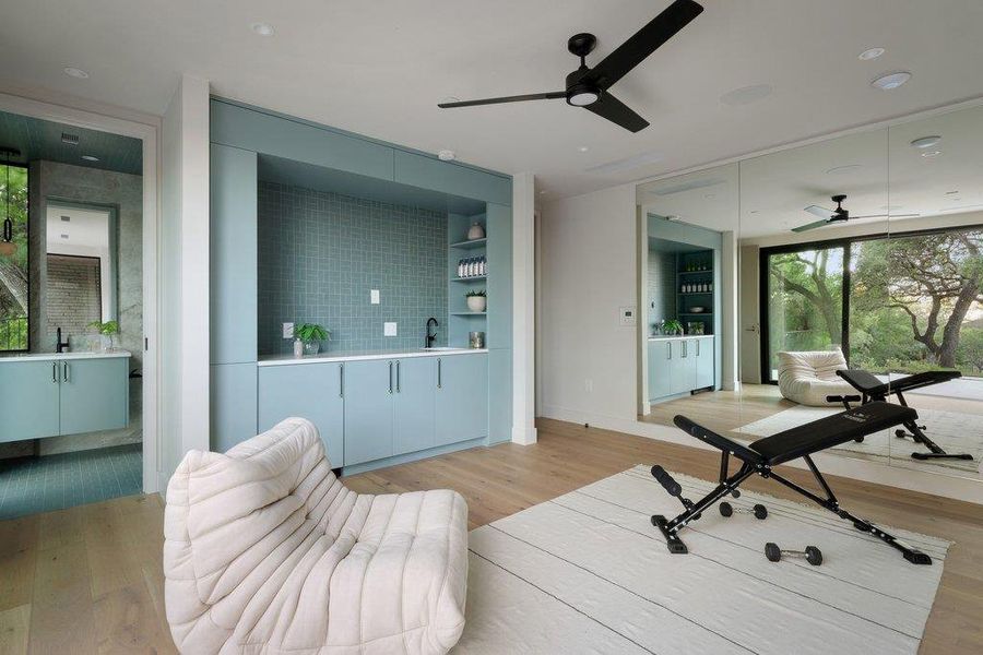 Furnished interior view inside a new home in , Austin (Image 5). Furnished interior view inside a new home in , Austin (Image 5).