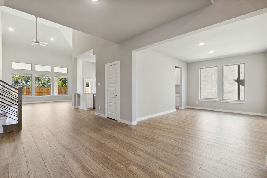 Dining Room in the Morrison home plan by Trophy Signature Homes – REPRESENTATIVE PHOTO