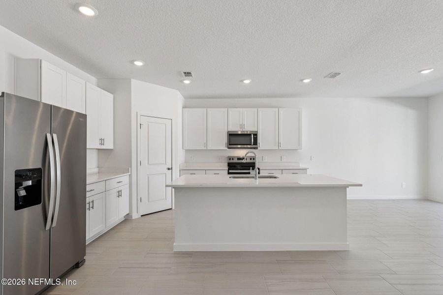 Furnished interior view inside a new home in Cypress Meadows - Signature Series, Jacksonville (Image 13).