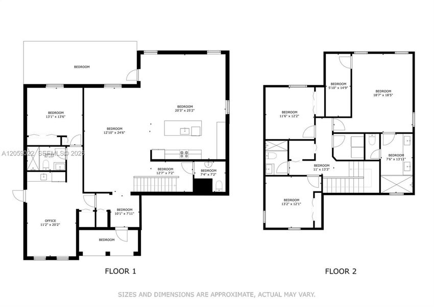 2D floor plan layout of this home in , Homestead, FL (Image 5). 2D floor plan layout of this home in , Homestead, FL (Image 5).