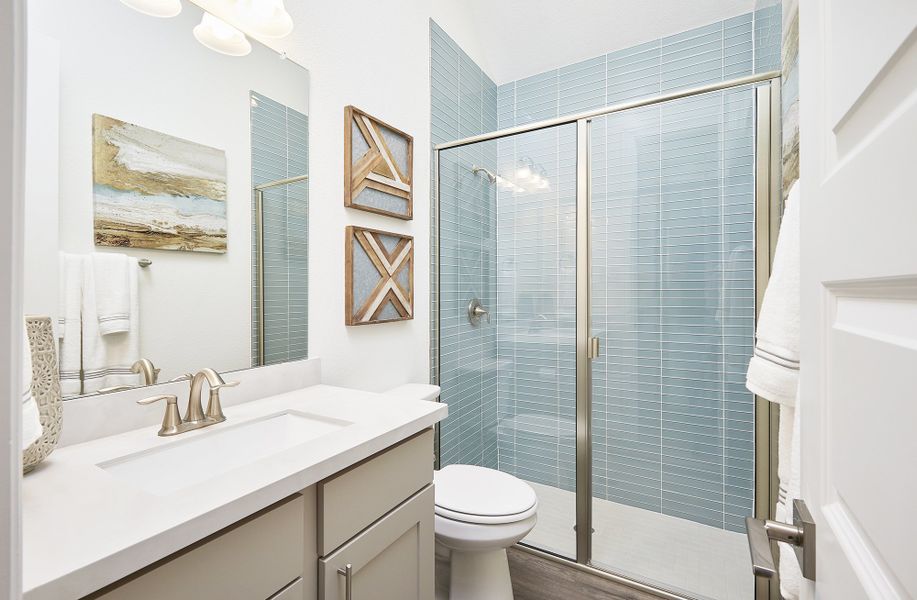 Representative furnished interior of a home built from the Premier Series - Palm by Brightland Homes in Anthem, Kyle (Image 13). Representative furnished interior of a home built from the Premier Series - Palm by Brightland Homes in Anthem, Kyle (Image 13).