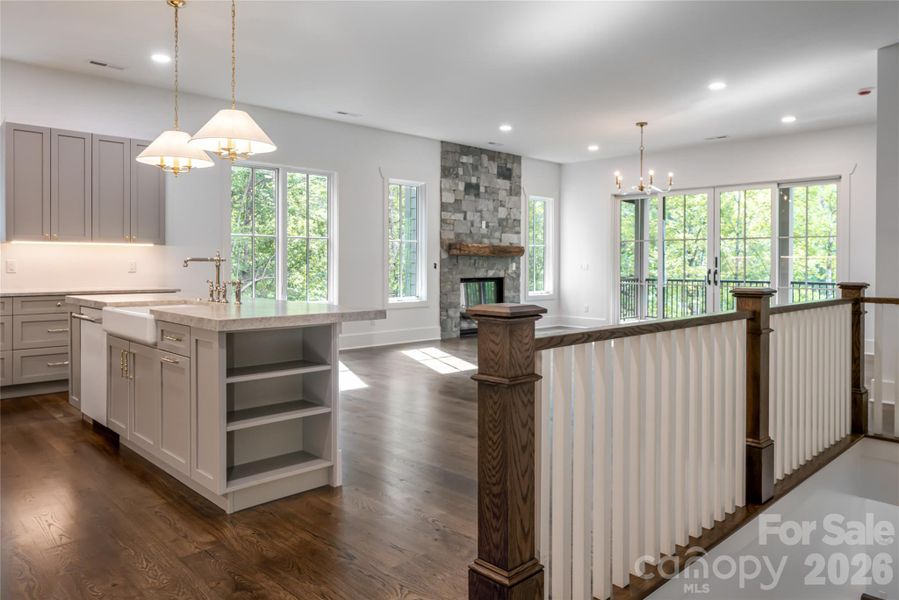 Open floor plan
